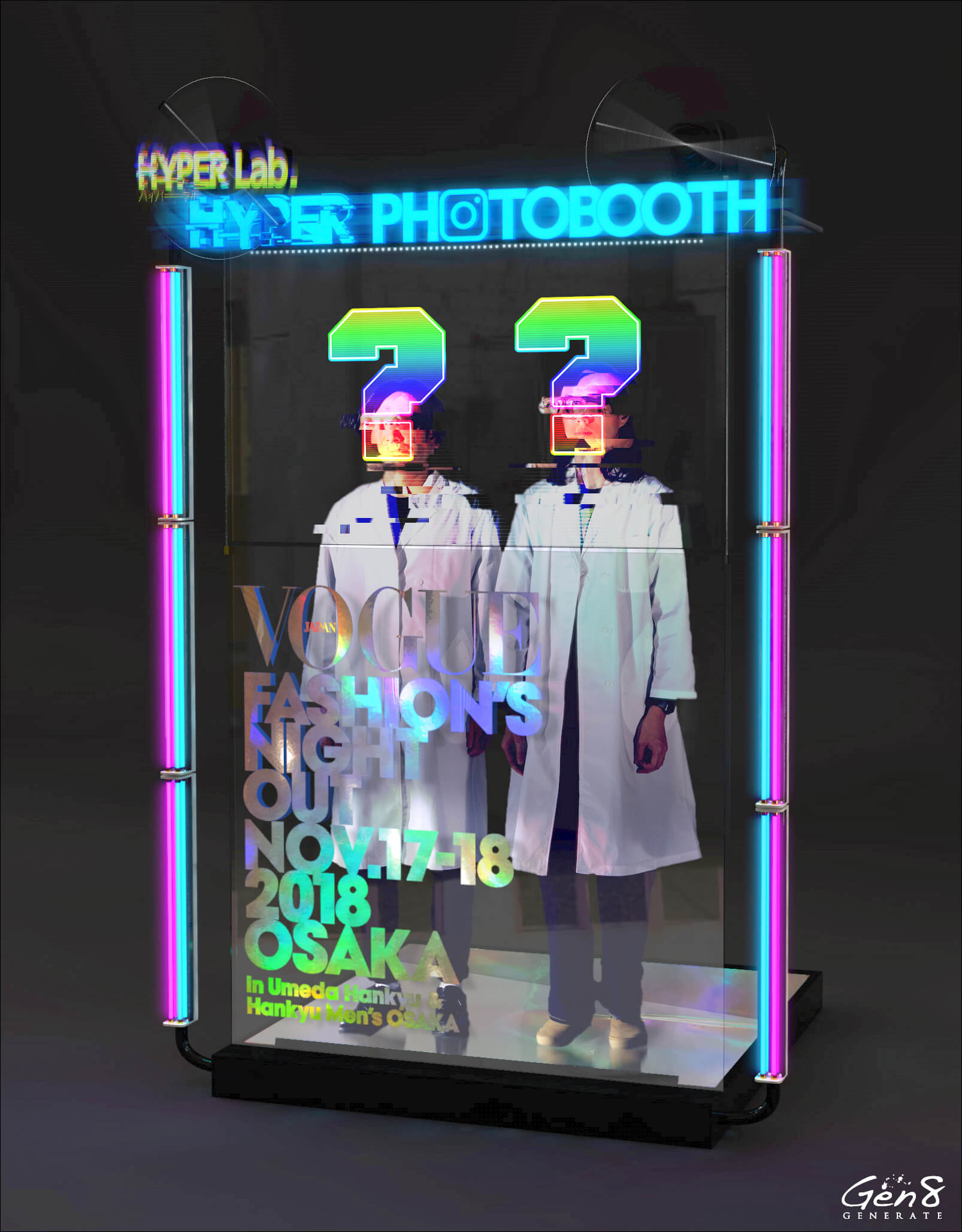 HYPER PHOTO BOOTH in “VOGUE FASHION’S NIGHT OUT”
